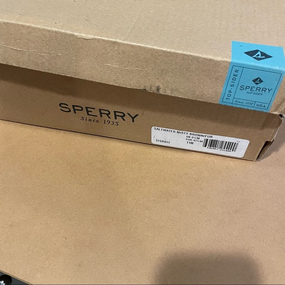 Sperry Tan and Black Winter Boots - Picture 5 of 8